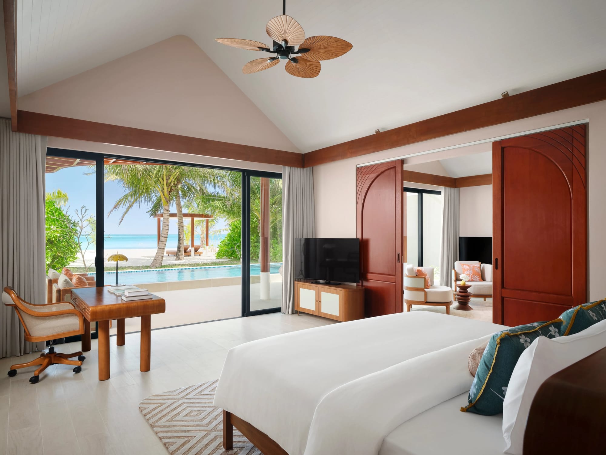 Two-Bedroom Beach Pool House