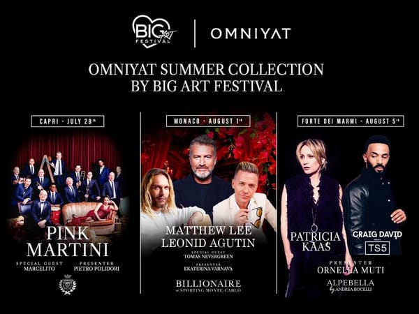 The Omniyat Summer Collection by BIG ART FESTIVAL: A Tapestry of Art and Elegance