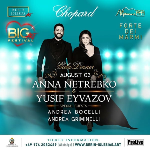 Anna Netrebko and Yusif Eyvazov