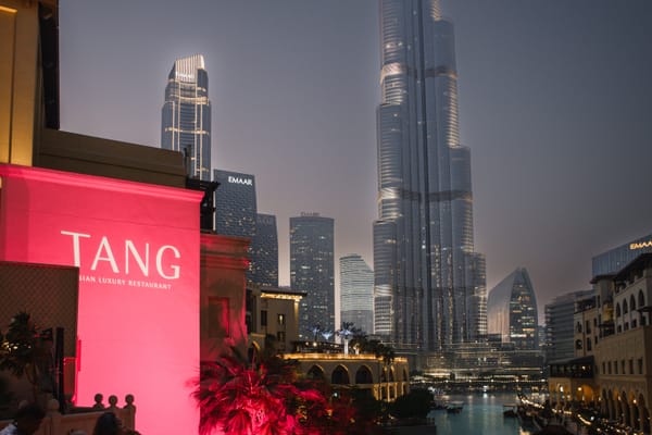 Inside TANG Dubai: Asian Dining with Burj Khalifa Views